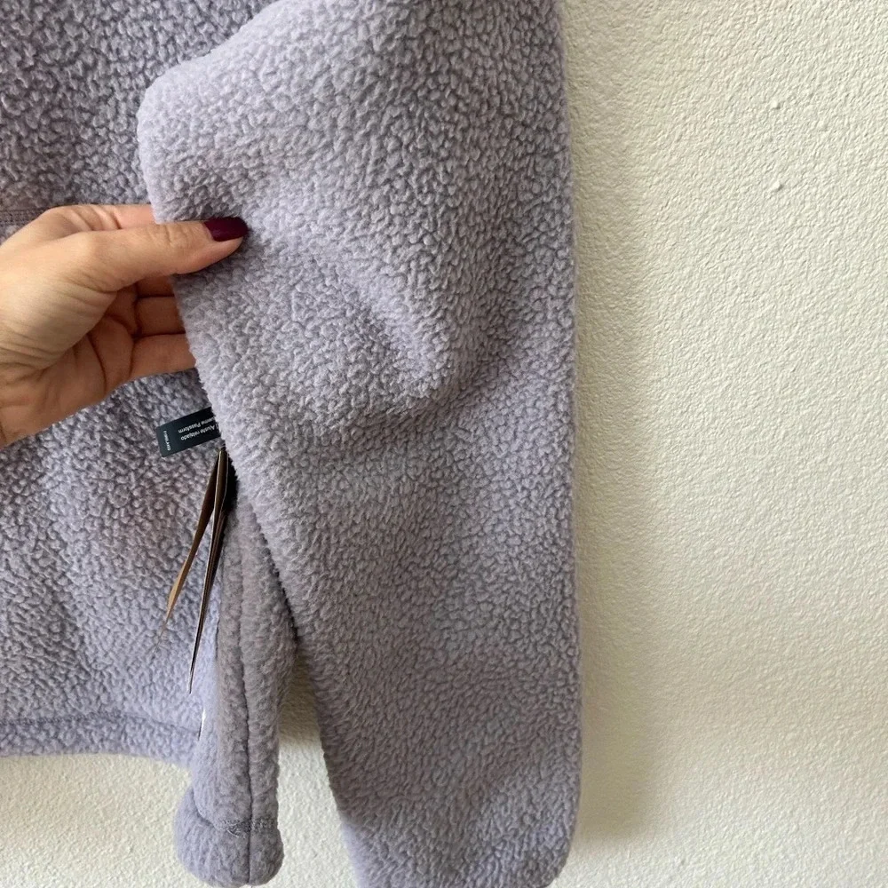 THE NORTH FACE CRAGMONT 1/4 SNAP FLEECE - WOMENS small lilac camo new with tags - Picture 8 of 15